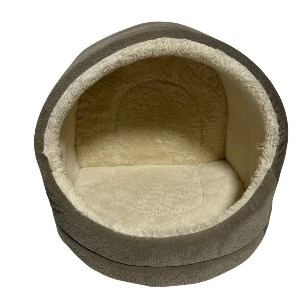 Best friends by Sheri Pet Hut Calming Bed Hooded Cave Sm pet Reversible …